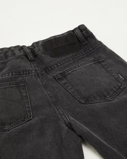 Switch Chop Straight Jeans Afters Black