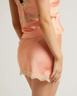 Sylvie Lace Slip Mini Skirt