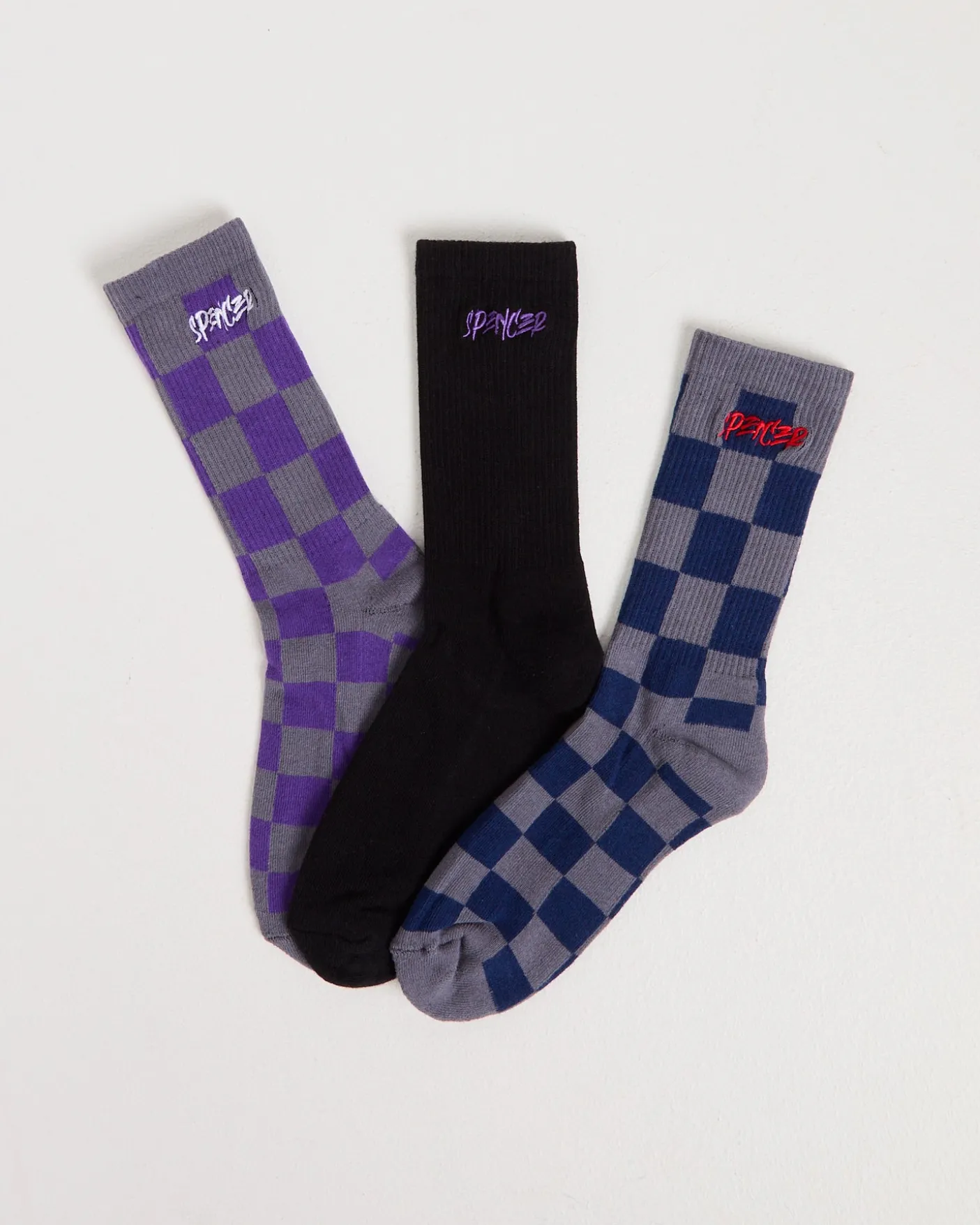 Tagger Check Socks 3 Pack