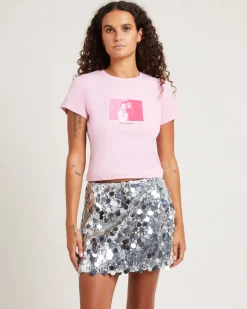 Takes Two Rib Tee Baby Pink