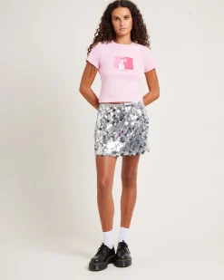 Takes Two Rib Tee Baby Pink