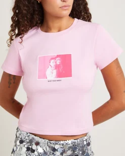 Takes Two Rib Tee Baby Pink