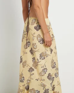 Tanisha Fishtail Maxi Skirt in Assorted