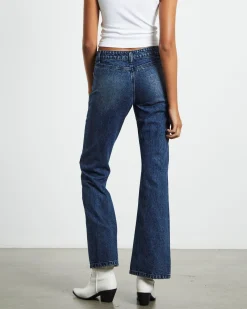 Tatiana Low Bootcut Jeans Vintage Tint Blue