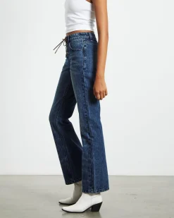 Tatiana Low Bootcut Jeans Vintage Tint Blue