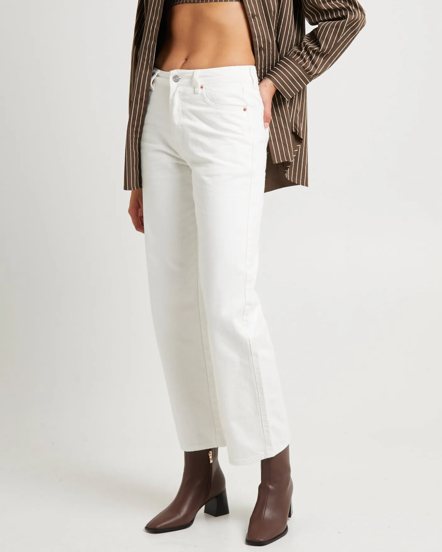 Tayla High Straight Jeans