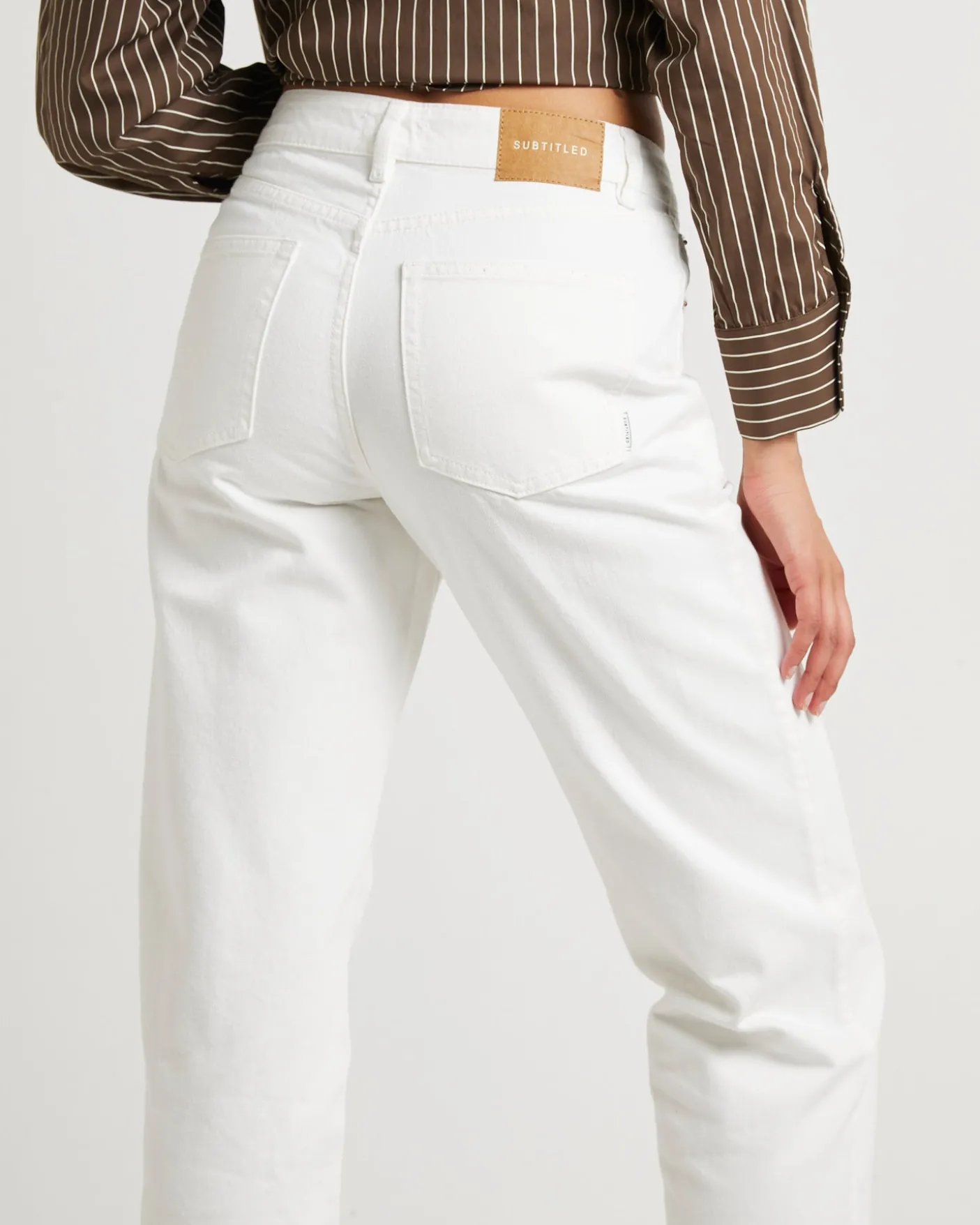 Tayla High Straight Jeans