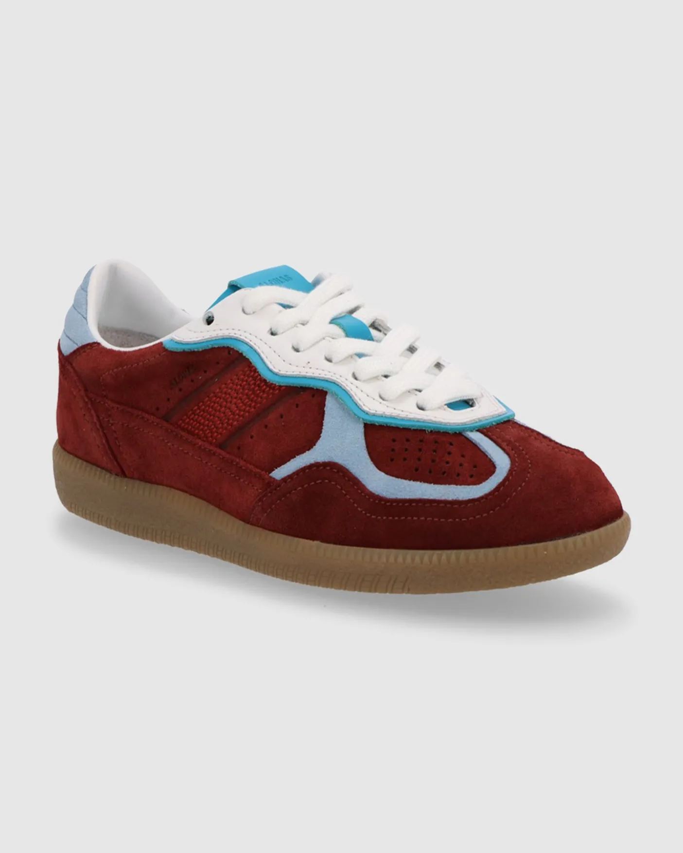 Tb.490 Rife Burgundy Leather Sneakers
