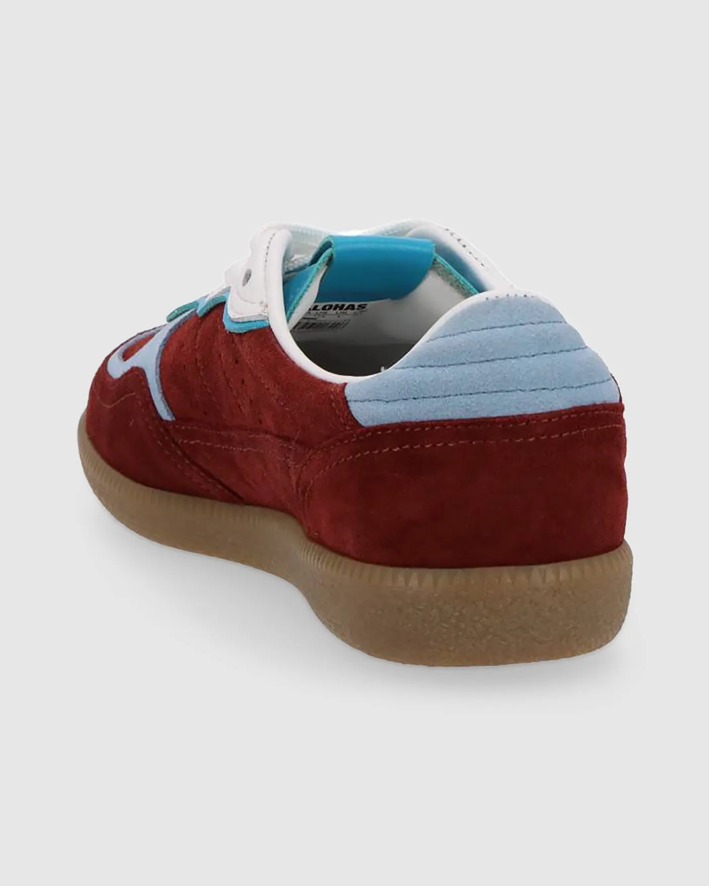Tb.490 Rife Burgundy Leather Sneakers