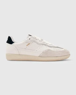 Tb.490 White Leather Sneakers