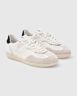 Tb.490 White Leather Sneakers