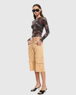 The Boulevard Mesh Top
