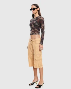 The Boulevard Mesh Top