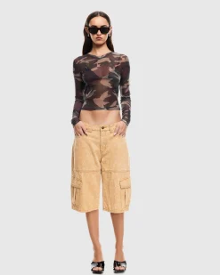 The Boulevard Mesh Top