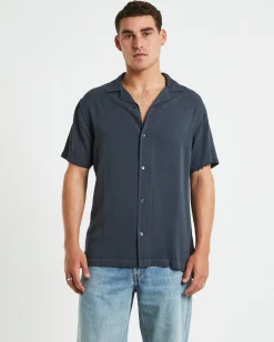 The Reckoner Resort Short Sleeve Shirt Dusty Black