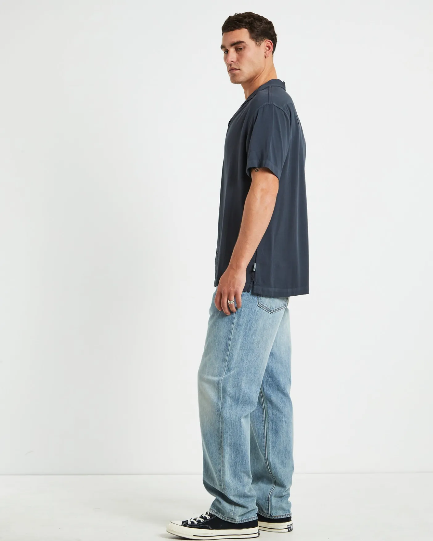 The Reckoner Resort Short Sleeve Shirt Dusty Black