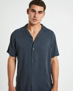 The Reckoner Resort Short Sleeve Shirt Dusty Black