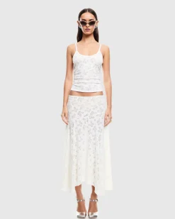 Tidal Midi Skirt