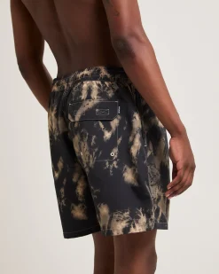 Tie Die Baywatch Swim Shorts