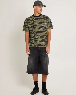 Tiger Camo Cropped T-Shirt