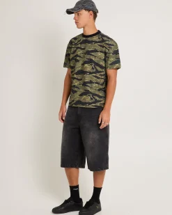 Tiger Camo Cropped T-Shirt