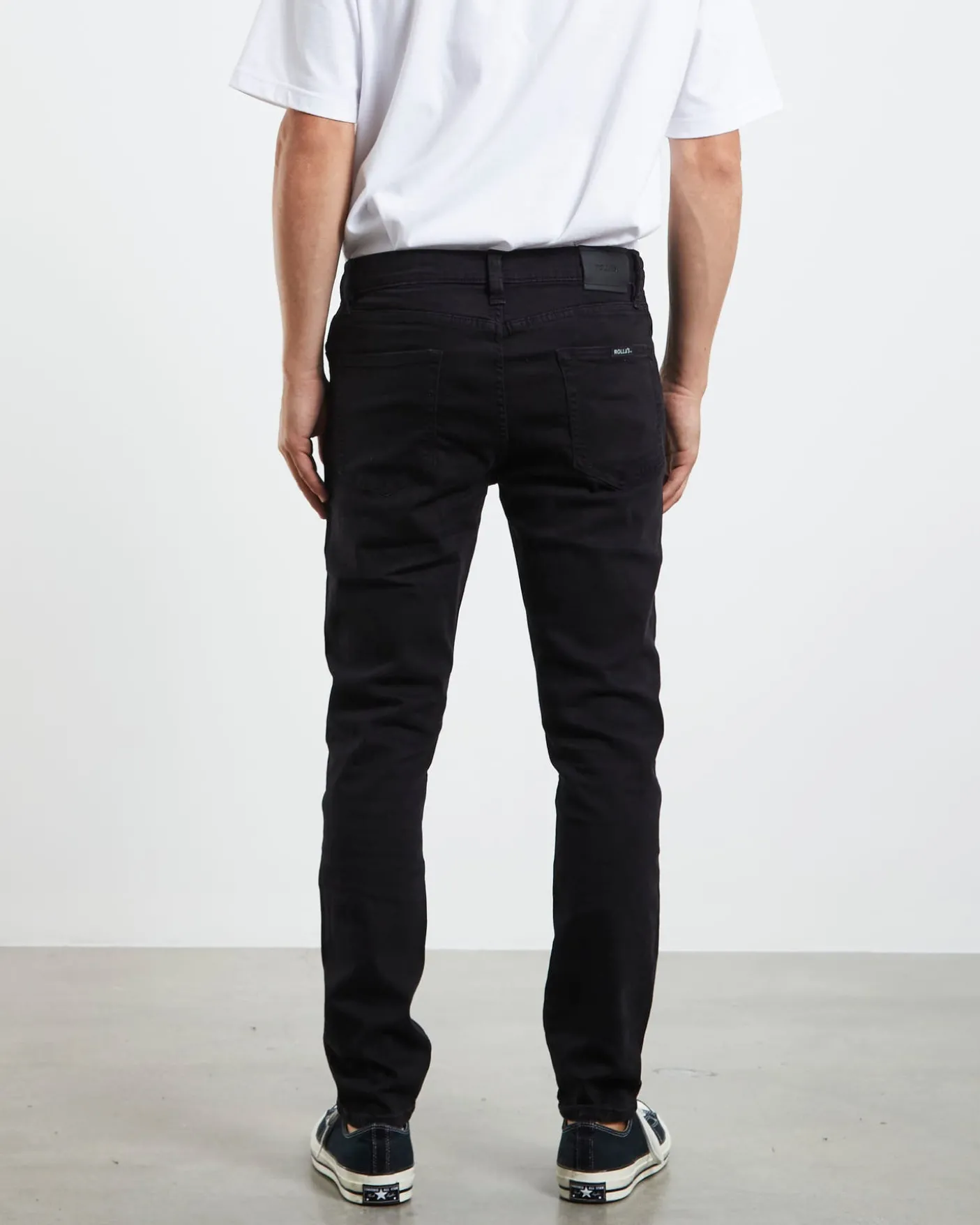 Tim Slim Denim Jeans Raven