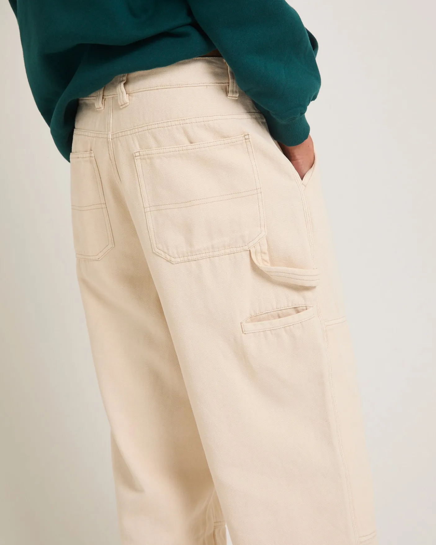 Timer Canvas Double Knee Pants