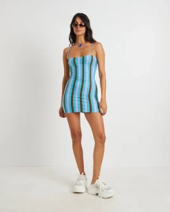 Tomasi Knitted Mini Dress un Ultramarine Blue