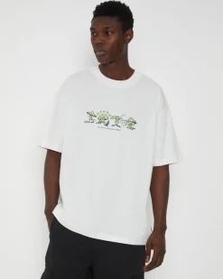 Too High Short Sleeve T-Shirt in White