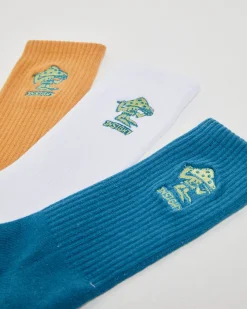 Too High Socks 3 Pack Multi