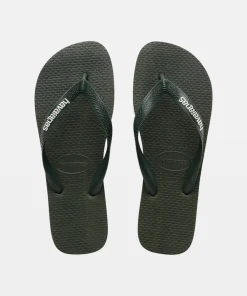 Top Rubber Logo Thongs