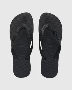 Top Thongs Black