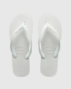 Top Thongs White