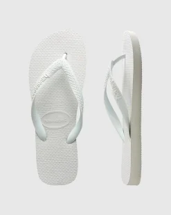 Top Thongs White