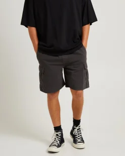 Tradie Cargo Shorts Black