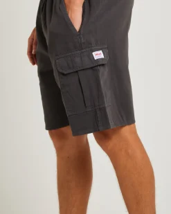 Tradie Cargo Shorts Black