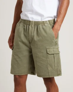Tradie Cargo Shorts in Army