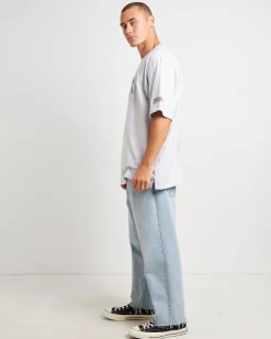 Trela Short Sleeve T-Shirt in Ice Marle Grey