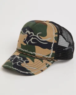 Tribal Airbrush Trucker Cap