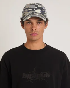 Tribal Snow Camo Cap