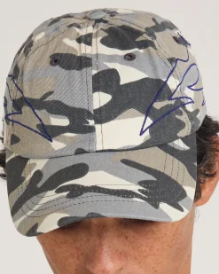 Tribal Snow Camo Cap