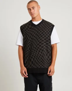 Tripped Out Knitted Vest