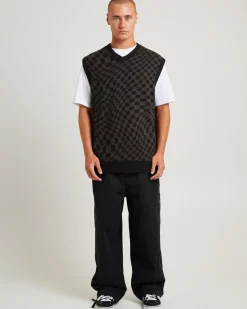 Tripped Out Knitted Vest