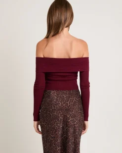 Tully Off Shoulder Knit Top