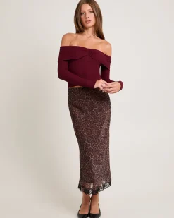Tully Off Shoulder Knit Top