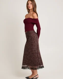 Tully Off Shoulder Knit Top