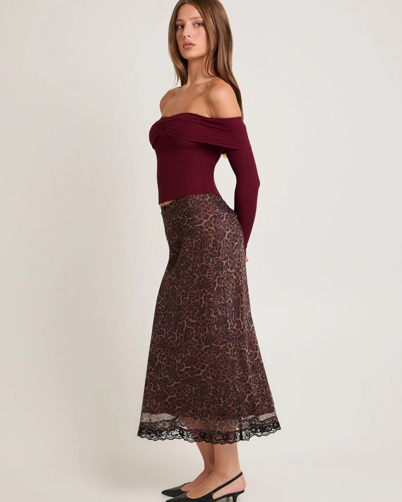 Tully Off Shoulder Knit Top