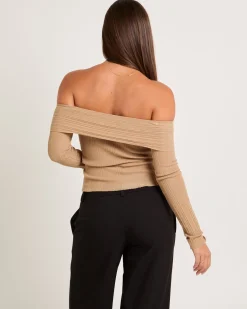 Tully Off Shoulder Knit Top