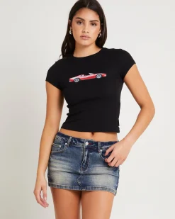 Turbine Graphic Baby Tee