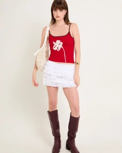 Ula Floral Knit Singlet